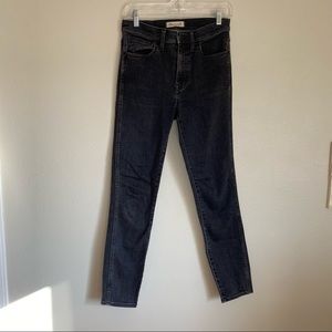 MADEWELL 10 inch high riser skinny skinny jeans